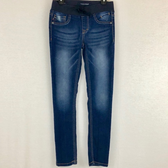 VIGOSS The Jagger Pull On Release Ankle Skinny Jean 6 Little Girls